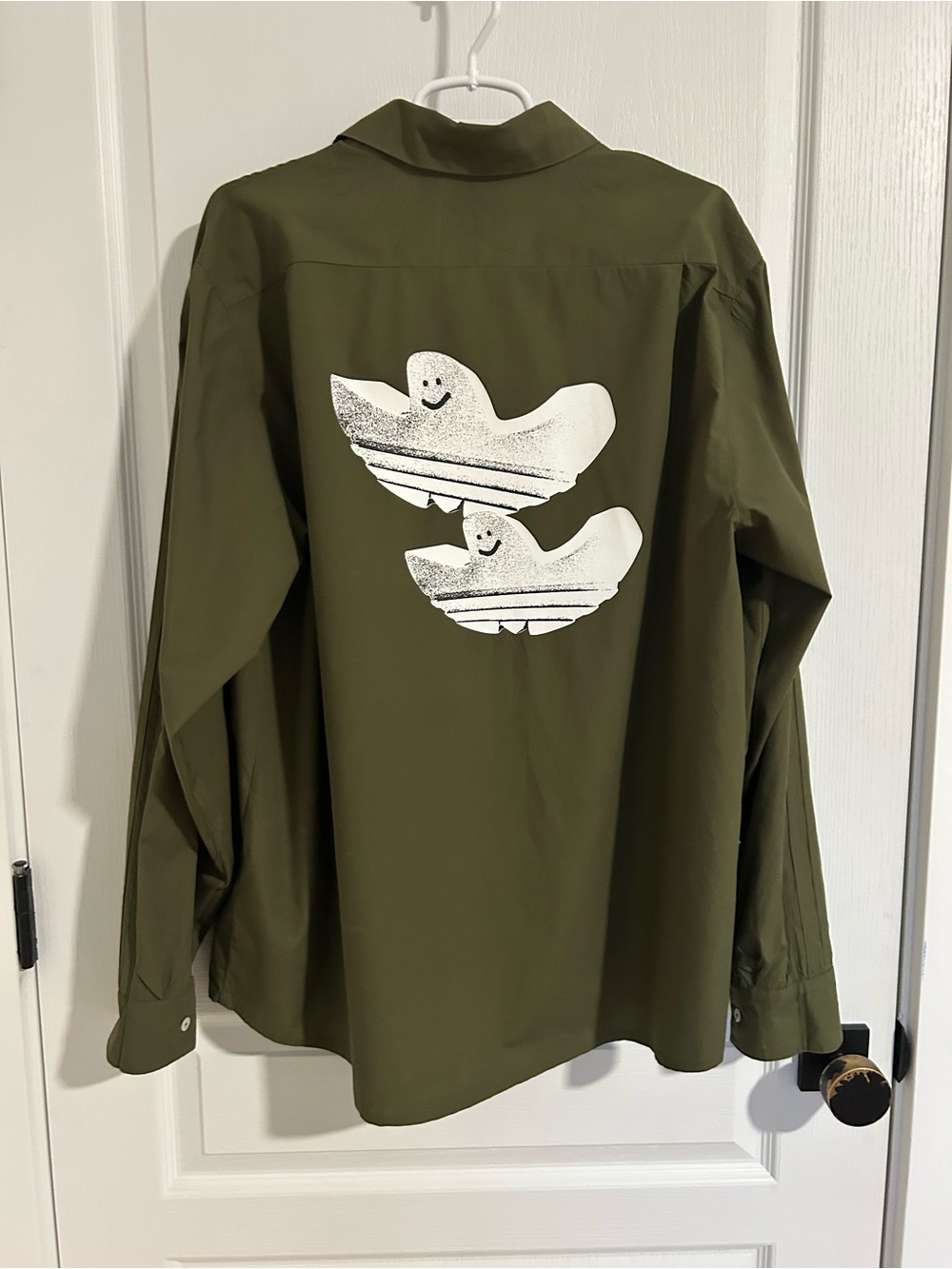 adidas Skateboarding Shmoofoil Button-Up Shirt